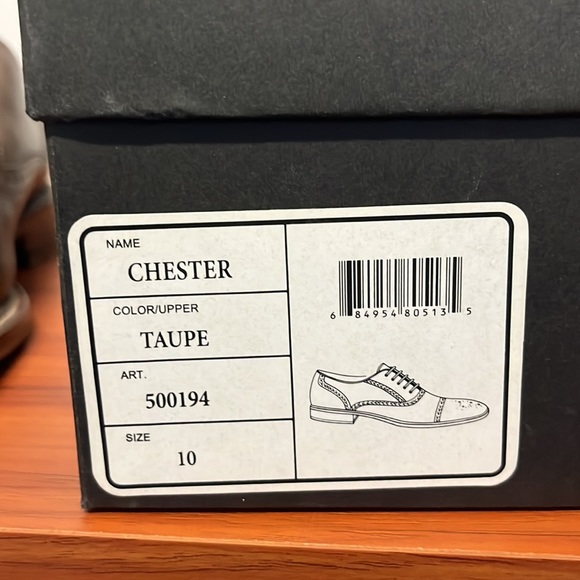 Aston Grey Chester Dress Shoes